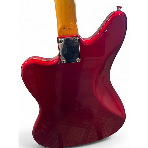 Used Fender Jaguar Candy Apple Red Solid Body Electric Guitar