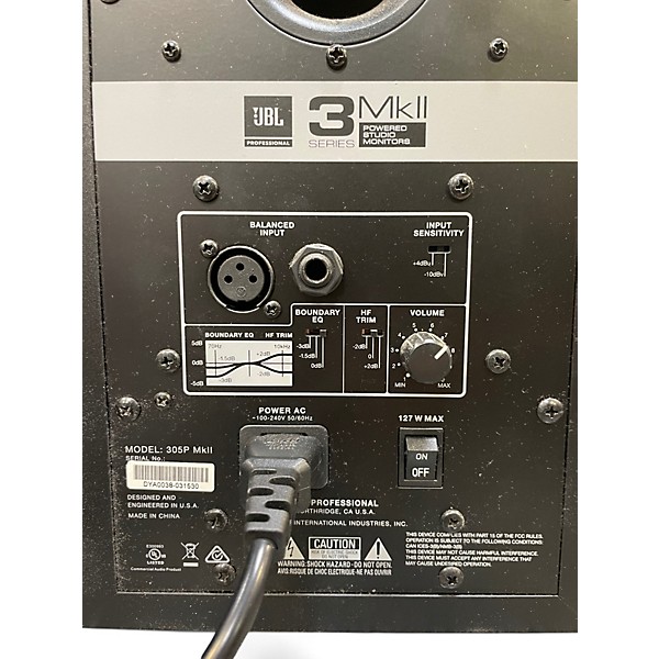 Used JBL 305P MKII Pair Powered Monitor