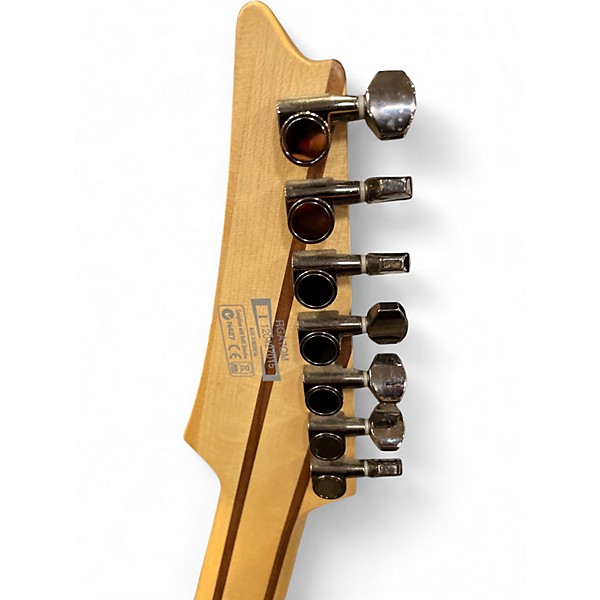 Used Ibanez RGA7QM RGA Series Black Solid Body Electric Guitar