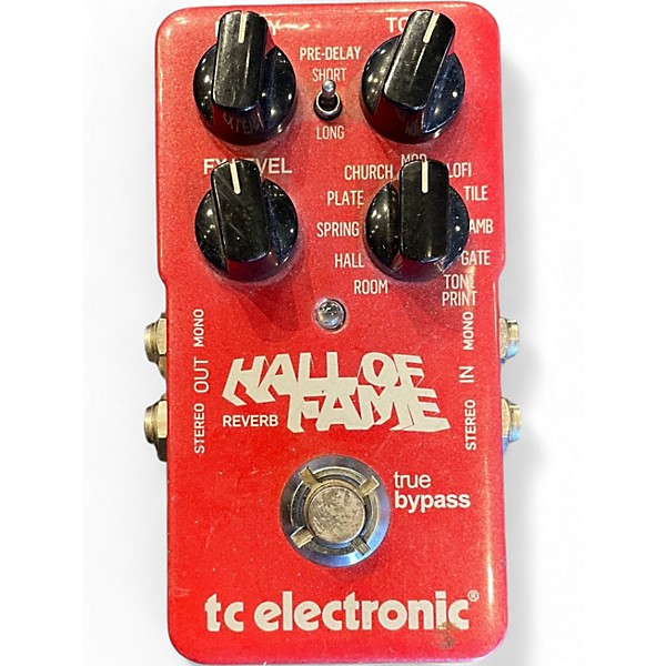 Used TC Electronic Hall Of Fame Reverb Effect Pedal