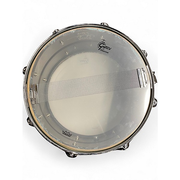 Used 2022 Pork Pie 13in Patina Brass White Drum