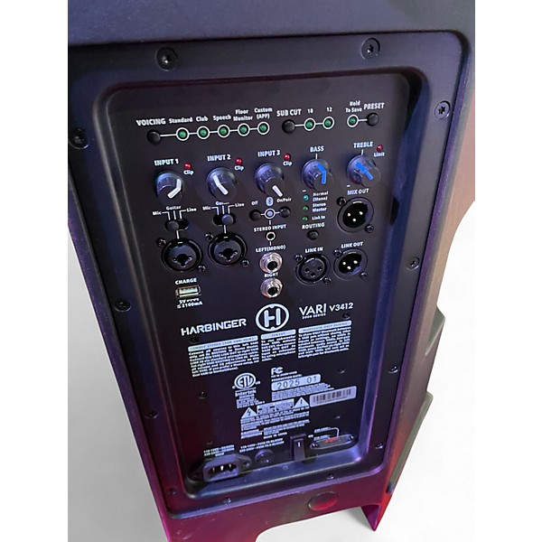 Used Harbinger 3412 Powered Speaker