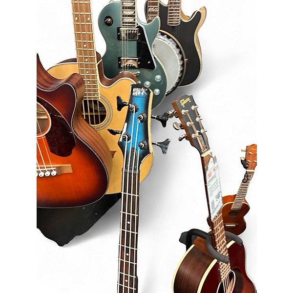 Used Ibanez SDGR Blue Electric Bass Guitar