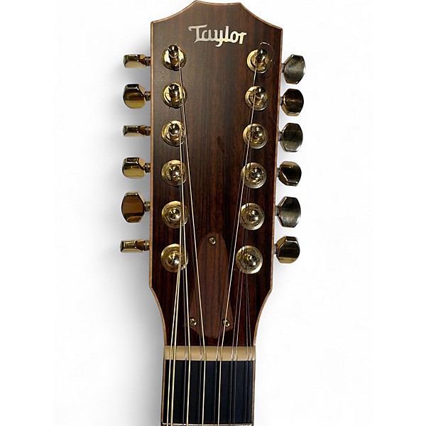 Used Taylor 856CE Natural 12 String Acoustic Electric Guitar