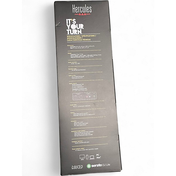 Used Hercules IMPULSE T7 DJ Mixer