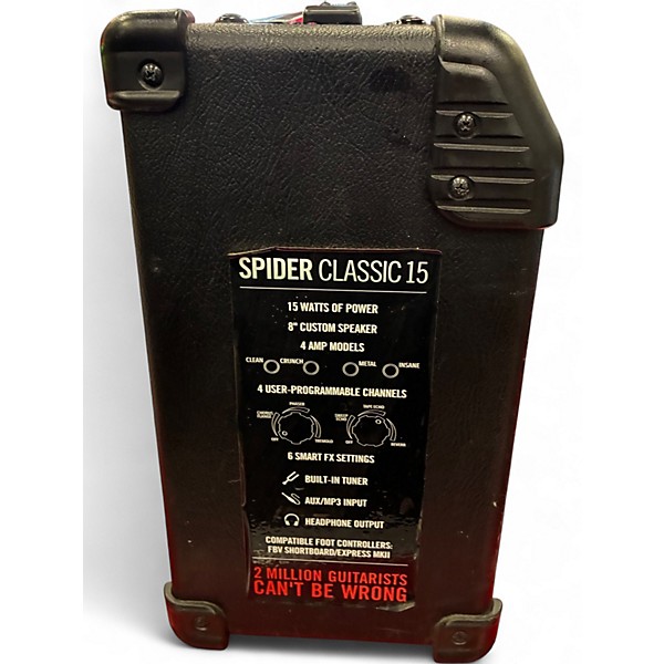 Used Line 6 Spider Classic 15 Guitar Combo Amp