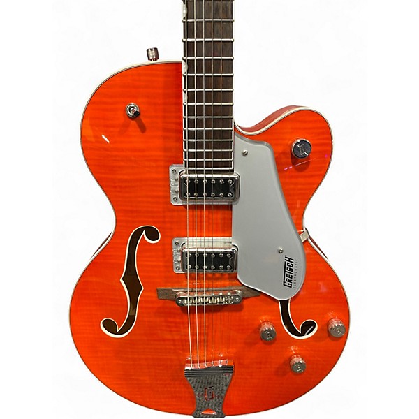 Used Gretsch Guitars G5427T Orange Hollow Body Electric Guitar