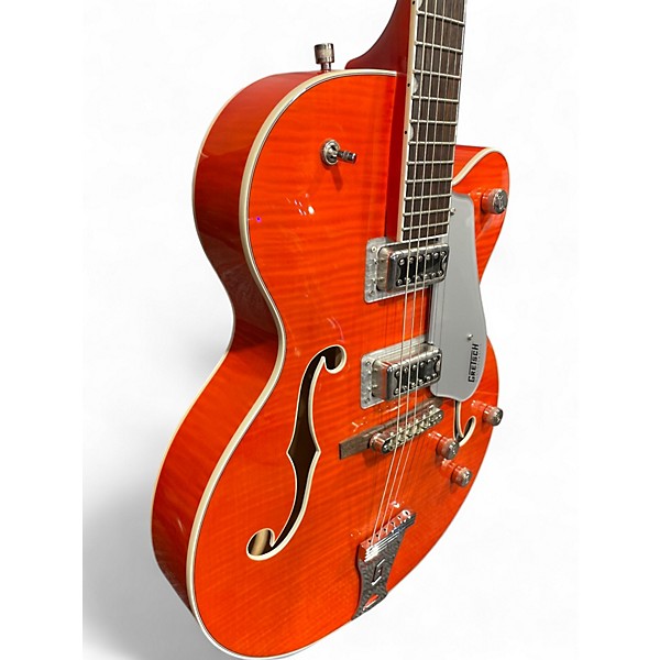 Used Gretsch Guitars G5427T Orange Hollow Body Electric Guitar
