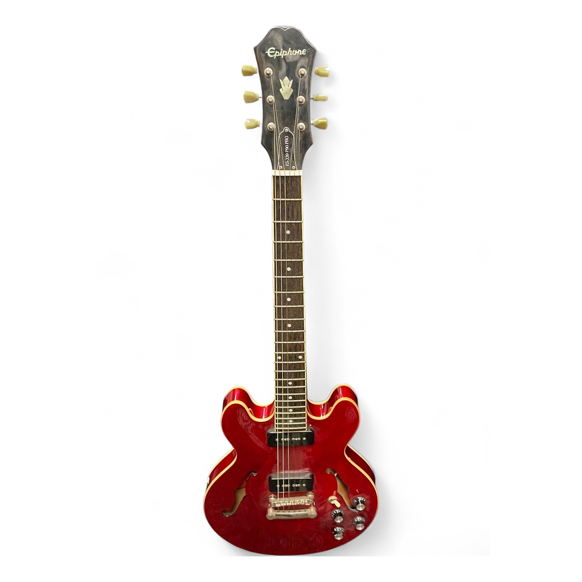 Epiphone　ES-339 P90 PRO Epiphone ES-339 P90 PRO Semi-Hollowbody in Wine Red – nafiriguitar.com