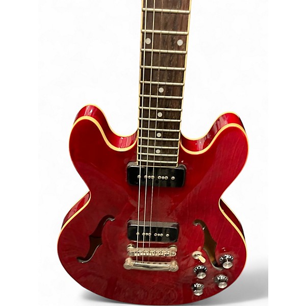 Used Epiphone ES339 P90 PRO Cherry Hollow Body Electric Guitar