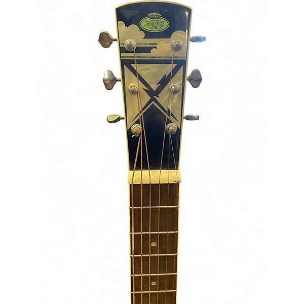 Used Regal RESONATOR Black Resonator Guitar