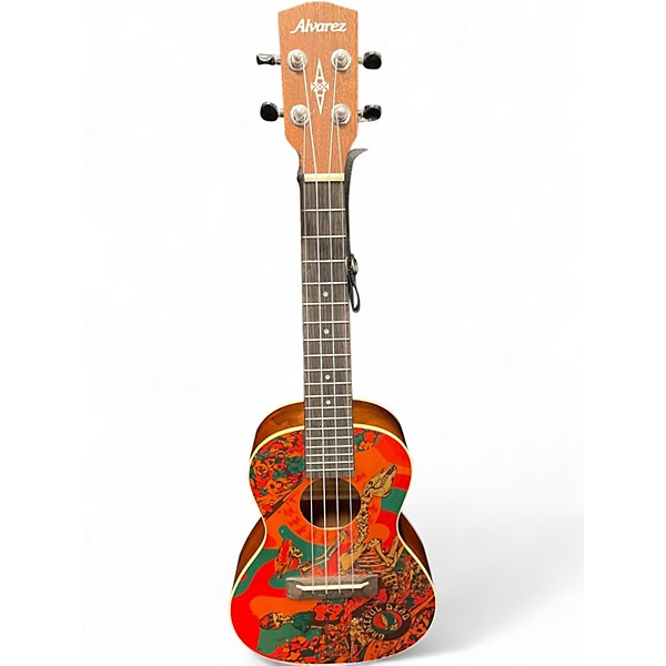Used Alvarez GDU26C IDAHO Orange Ukulele