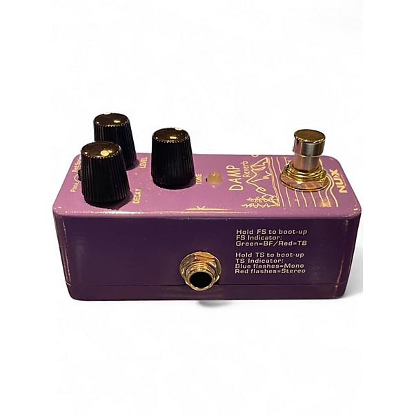Used NUX DAMP REVERB Effect Pedal