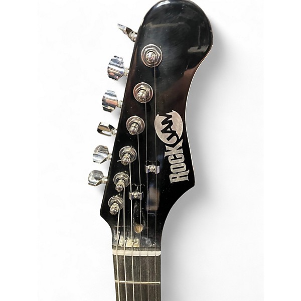 Used Rockjam S STYLE SSS Black Solid Body Electric Guitar