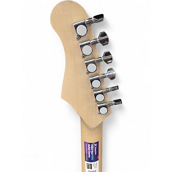 Used Rockjam S STYLE SSS Black Solid Body Electric Guitar