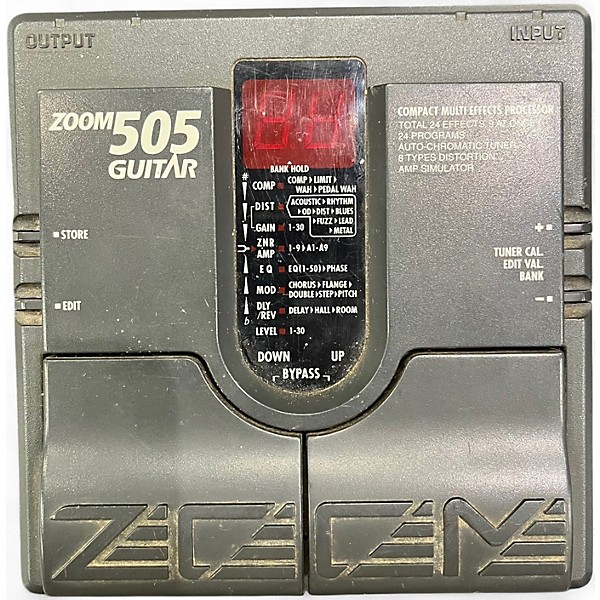 Used Zoom 505 Guitar Effect Processor