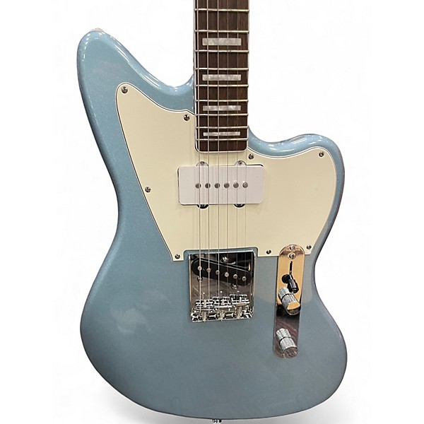 Used Squier Limited-Edition Paranormal Offset Telecaster Ice Blue Metallic Solid Body Electric Guitar
