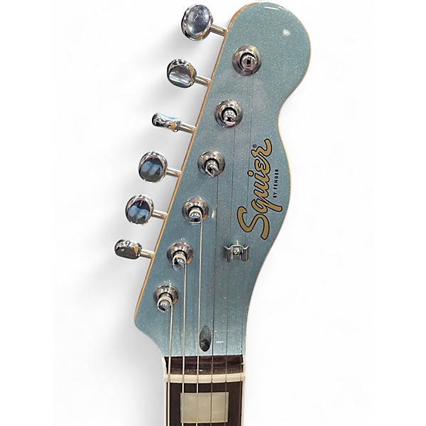 Used Squier Limited-Edition Paranormal Offset Telecaster Ice Blue Metallic Solid Body Electric Guitar