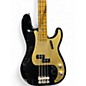 Used Fender Vintera II 50's Precision Bass Black Electric Bass Guitar