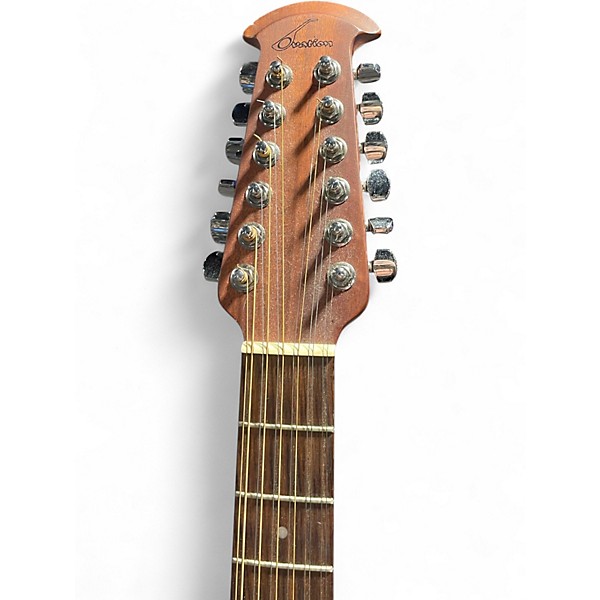 Used Ovation 6751 Standard Balladeer Natural 12 String Acoustic Electric Guitar