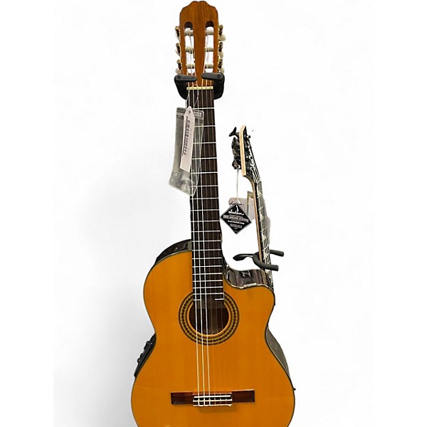Used Takamine EG522C NATURAL Classical Acoustic Electric Guitar