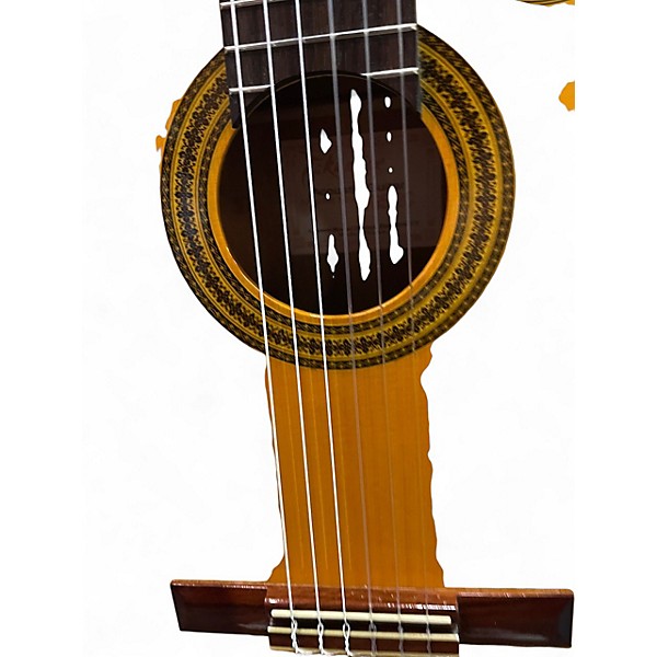 Used Takamine EG522C NATURAL Classical Acoustic Electric Guitar