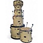Used TAMA 6 Piece Imperialstar White Sparkle Drum Kit thumbnail