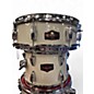 Used TAMA 6 Piece Imperialstar White Sparkle Drum Kit