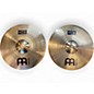 Used MEINL 14in HCS Hi Hat Pair Cymbal thumbnail