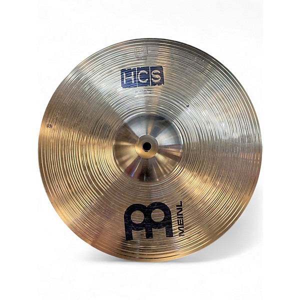 Used MEINL 14in HCS Hi Hat Pair Cymbal