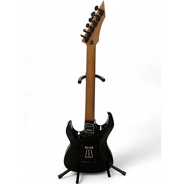Used B.C. Rich Gunslinger Black Solid Body Electric Guitar