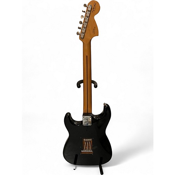 Used Fender Jimi Hendrix Stratocaster Black Solid Body Electric Guitar