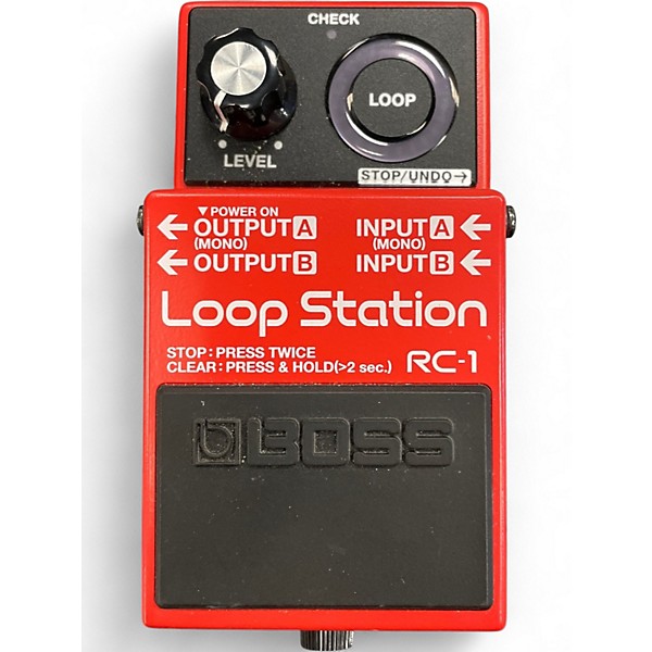 Used BOSS RC1 Loop Station Pedal