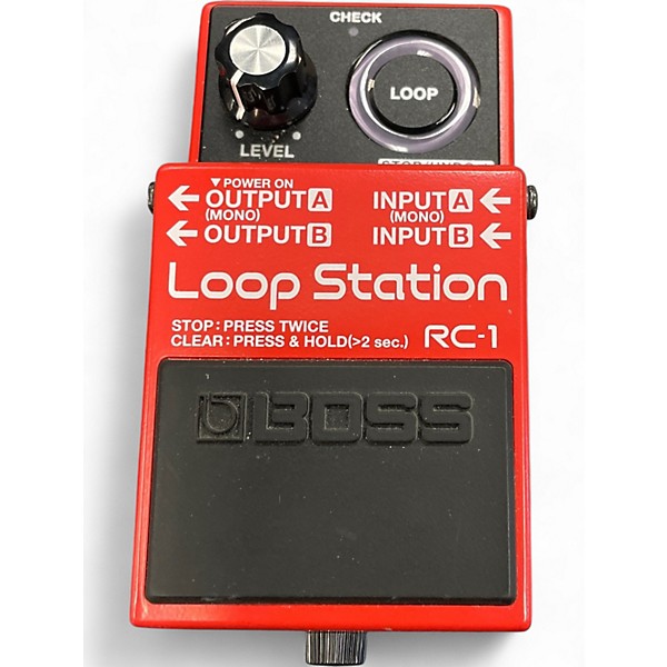 Used BOSS RC1 Loop Station Pedal