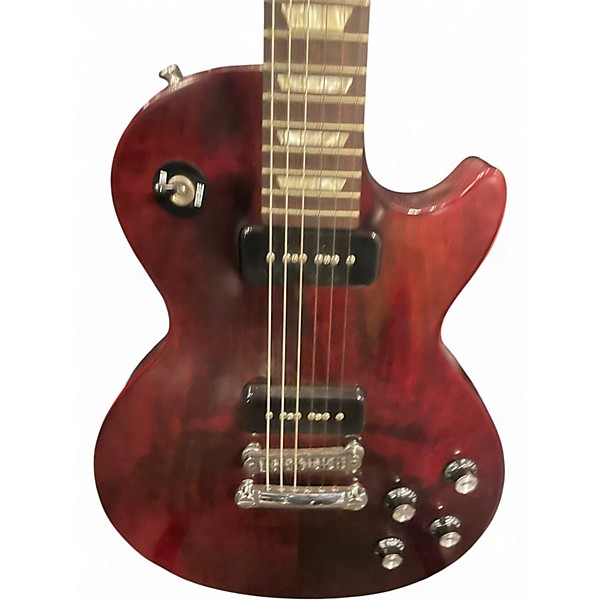 Used Gibson Les Paul 50s Tribute Wine Red Solid Body Electric Guitar