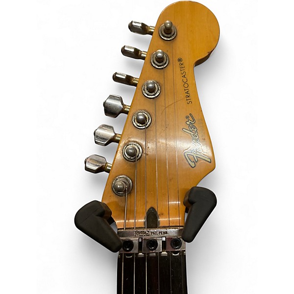 Vintage 1980s Fender ST-562 STRATOCASTER Blue Solid Body Electric Guitar