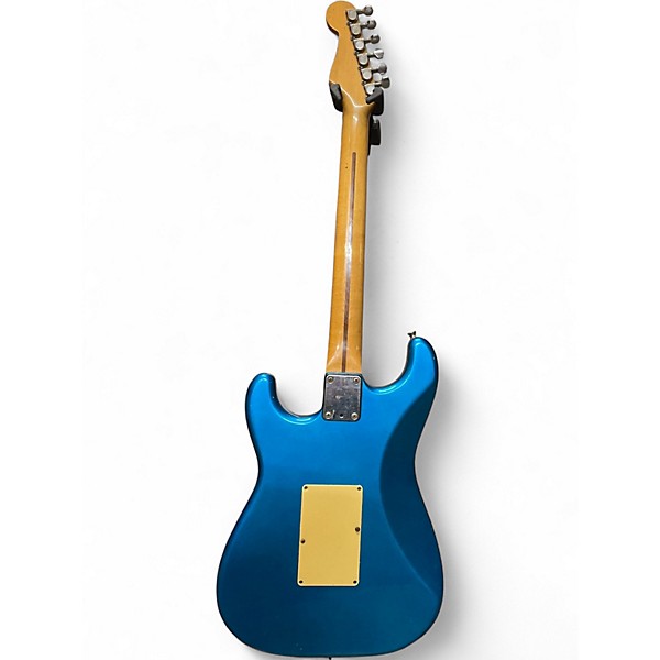 Vintage 1980s Fender ST-562 STRATOCASTER Blue Solid Body Electric Guitar