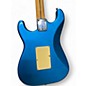 Vintage 1980s Fender ST-562 STRATOCASTER Blue Solid Body Electric Guitar
