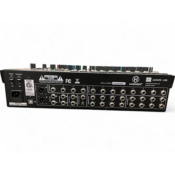 Used Harbinger L2404FX USB Unpowered Mixer