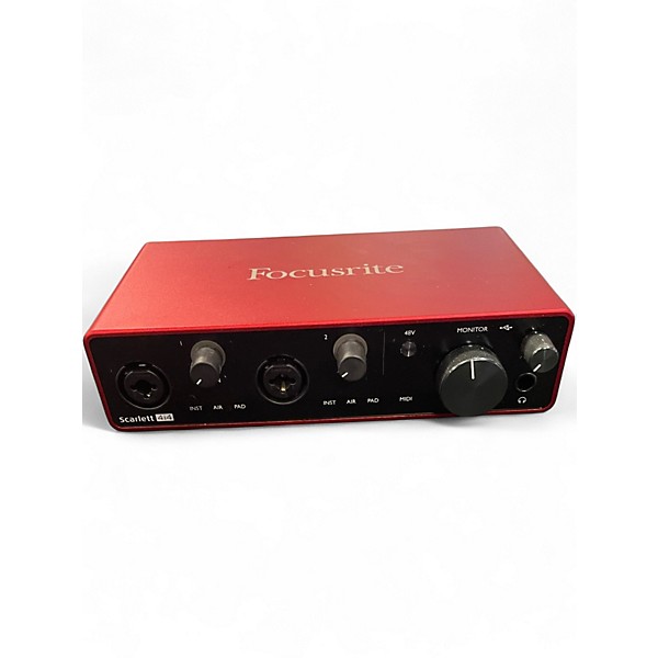 Used Focusrite Scarlett 4i4 Audio Interface