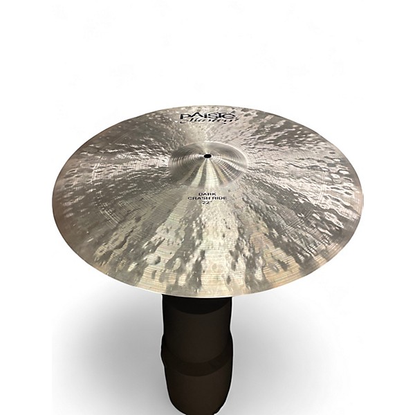 Used Paiste 22in Masters Series Dark Crash Ride Cymbal