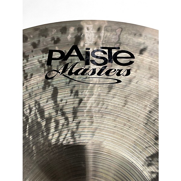 Used Paiste 22in Masters Series Dark Crash Ride Cymbal