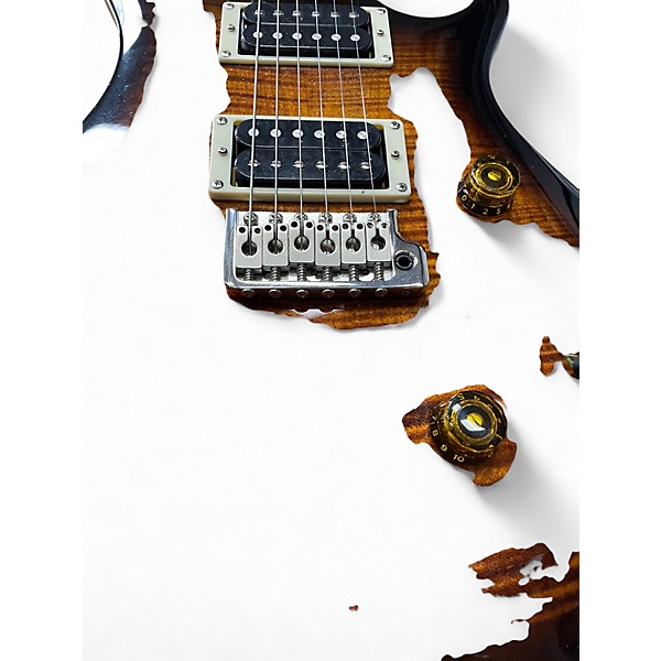 Used PRS PRS SE Custom 24 Quilted 2 Color Sunburst Solid Body Electric Guitar