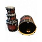 Used Tama 4 Piece Superstar Deep Satin Cherry Burst Drum Kit thumbnail