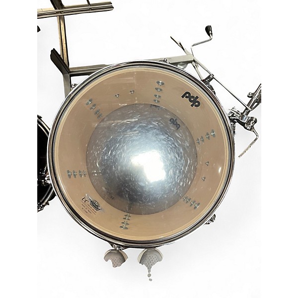 Used PDP by DW 3 Piece Concept Series Red Fade Drum Kit