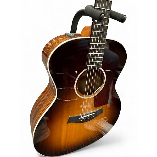 Used Taylor 214CE Deluxe Tobacco Burst Acoustic Electric Guitar