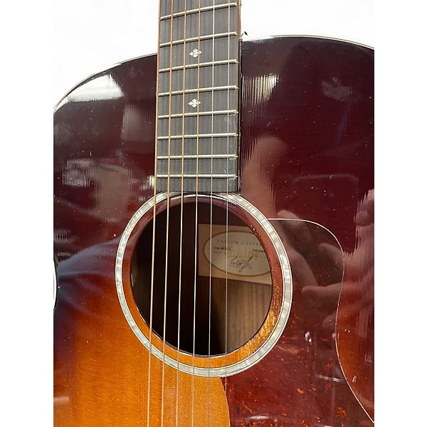 Used Taylor 214CE Deluxe Tobacco Burst Acoustic Electric Guitar