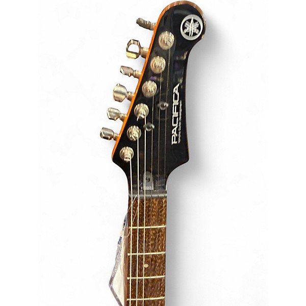 Used Yamaha PACIFIC 611 Trans Black Solid Body Electric Guitar