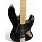 Used Squier JAZZ BASS Black Electric Bass Guitar