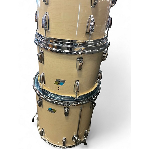 Used Ludwig 4 Piece BIG BEAT Natural Drum Kit